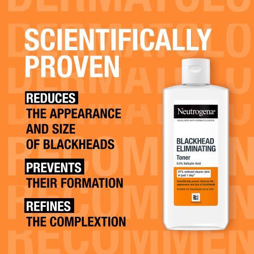 Actual product image Neutrogena Blackhead Eliminating Toner (200 ml)