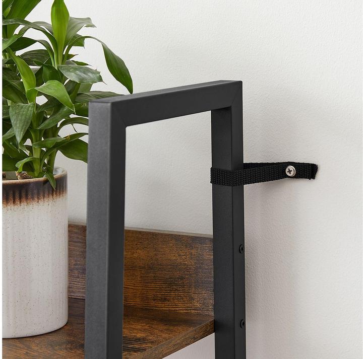 Actual product image Vasagle Bookcase brown, black 33.8 x 30.0 x 170.0 cm