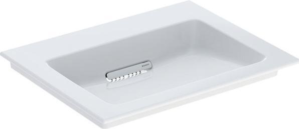 Actual product image Geberit ONE furniture washbasin outlet horizontal, 60x13x47,5cm, 505.00 (130 mm, 600 mm)