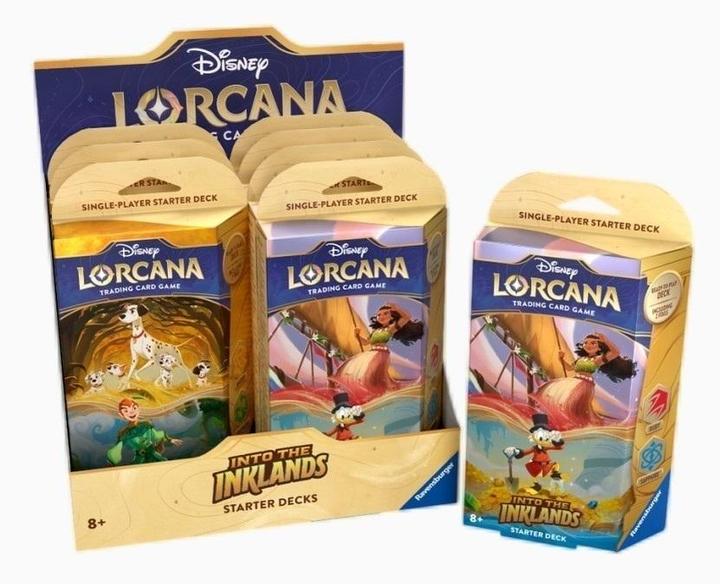 NoName DISNEY - Lorcana - Trading Cards Boite de 8 Starters Chapitre 3 - UK (Booster Pack)