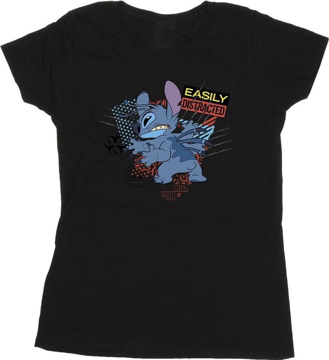 Disney Lilo And Stitch Easily Distracted TShirt (XXL)