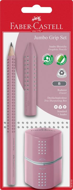 Actual product image Faber-Castell Jumbo Grip Set (1 mm, B, 1 x)