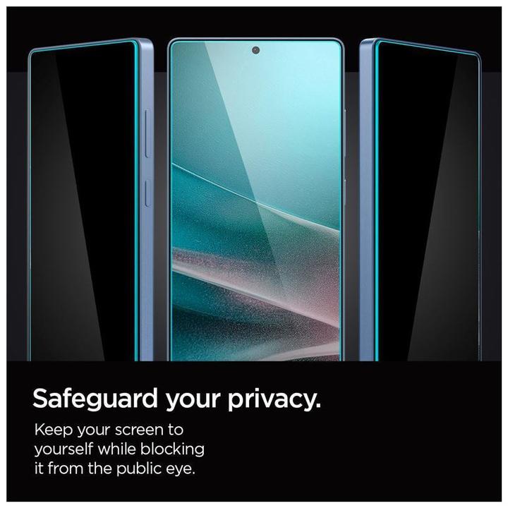 Immagine prodotto Spigen Vetro tR EZ Fit HD (Privacy) 2 Pack - Samsung Galaxy S25 Ultra (2 Pezzo/i, Samsung Galaxy S25 Ultra)