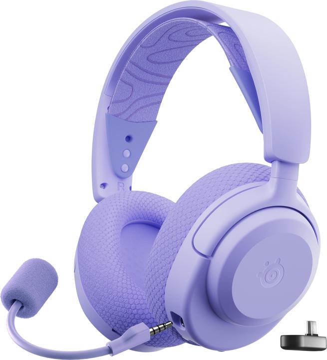 Actual product image SteelSeries Arctis Nova 3PW Lavender (Wireless)