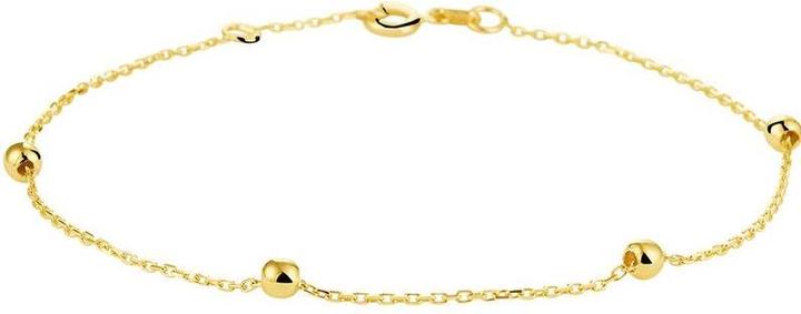 Image du produit Marie Celeste Armband Anker und Bolltjes 1,0 mm 17,5 - 18,5 cm - Gold (18.50 cm, Or jaune)