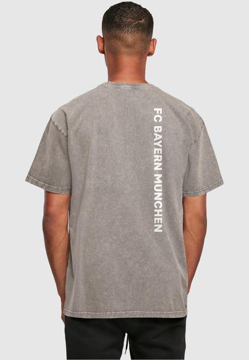 Image du produit FC Bayern München Mia San Mia Logo Acid Washed Heavy Oversize Tee - 116665 (4XL)