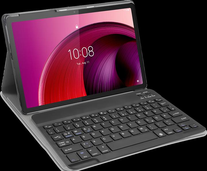 Produktbild Cazy Tastatur Hülle Kompatibel mit Lenovo Tab M10 5G - Schutz Etui mit magnetisch Abnehmbarer Tastatur - (DE)
