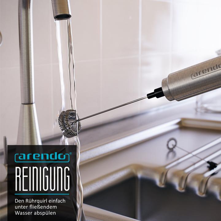 Actual product image Arendo Manual milk frother