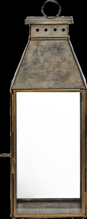 Actual product image House Doctor Lantern, HDTilka, antique brass finish (1 x)