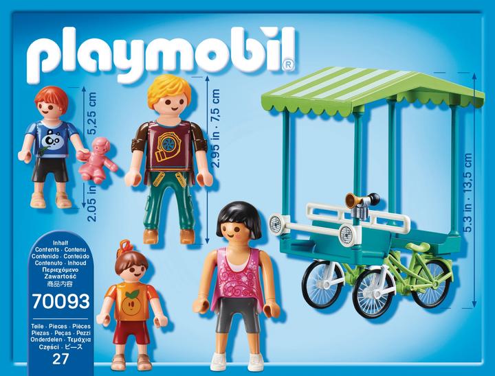 Actual product image Playmobil Family Bicycle (70093, Playmobil Family Fun)
