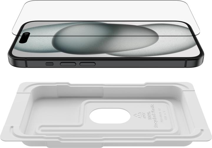 Image du produit Belkin ScreenForce Pro UltraGlass2 (1 pièce(s), Apple iPhone 15)