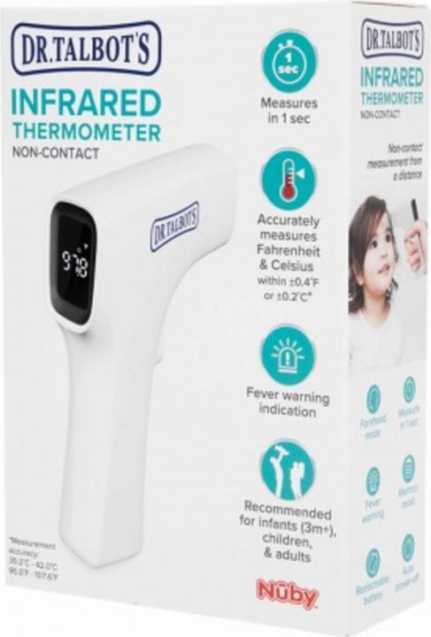 Actual product image Nuby Dr. Talbot's non-contact infrared thermometer (Non-contact)