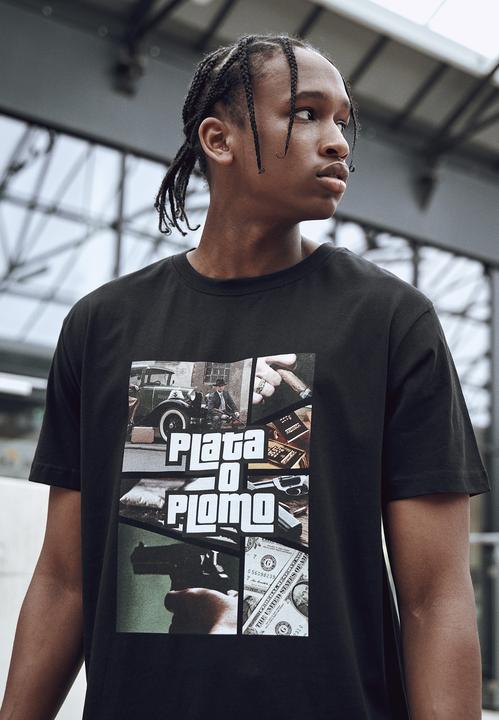 Actual product image Mister Tee Plata Tee (XS)