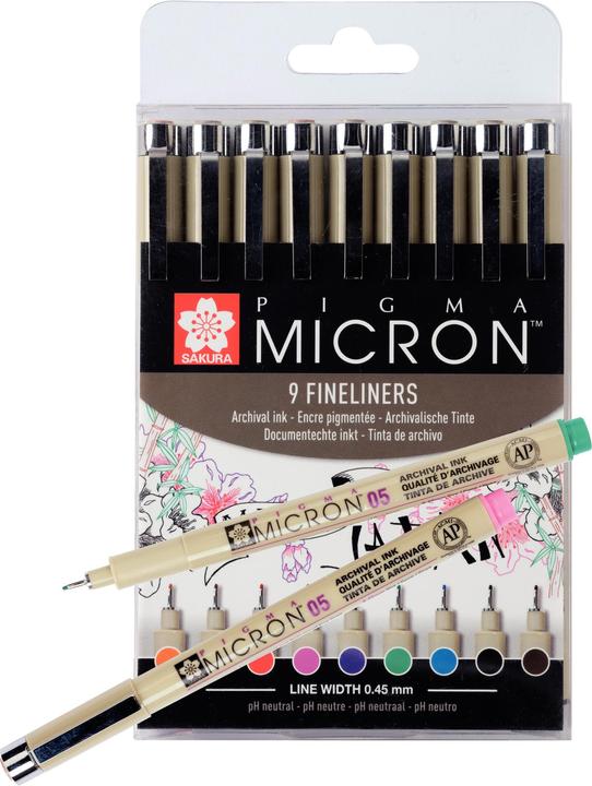 Immagine prodotto Sakura pigma micron (Multicolore, 9 x)