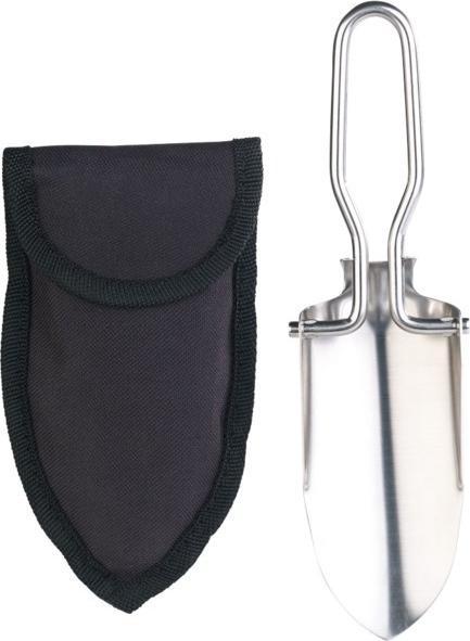 S E Mini-pelle pliable en acier inoxydable
