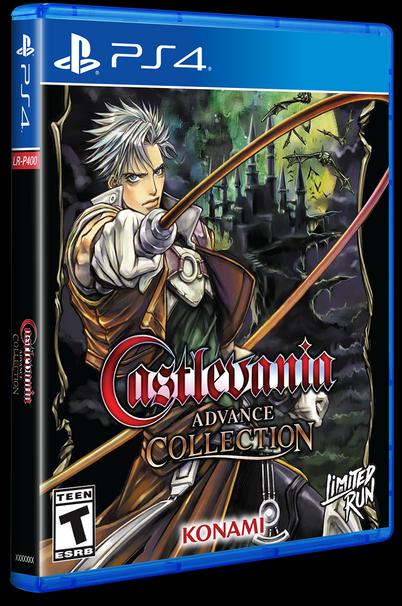 Image du produit Limited Run Castlevania Advance Collection Édition Classique - Couverture du Cercle de la Lune (PS4, EN)
