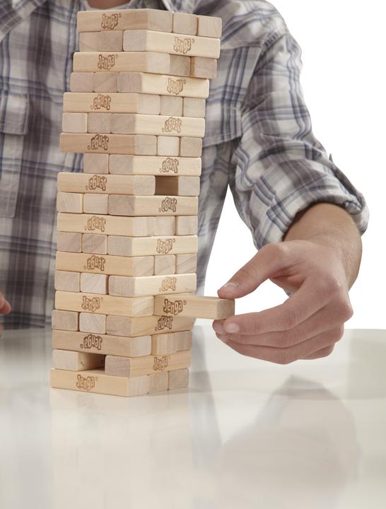 Actual product image Hasbro Gaming Jenga Classic (German, French, Italian)