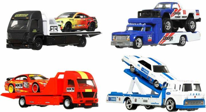 Actual product image Hot Wheels Premium Car Team Transport range