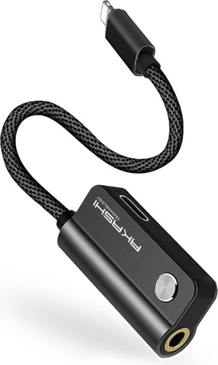 Produktbild Akashi Lightning Audio- & Ladeadapter (Lightning, 3.5mm Klinke)