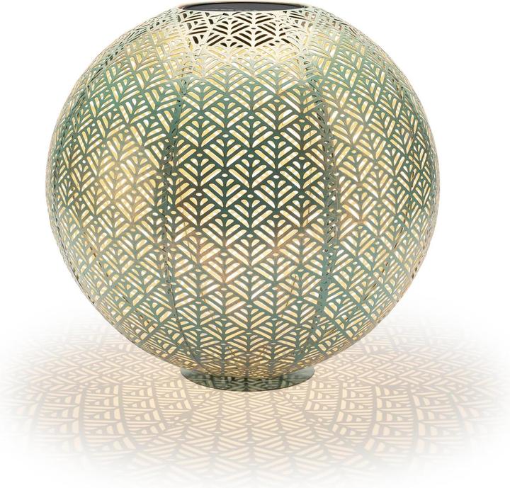 Produktbild STT Windlicht Solar Antic Ball Sofia, Ø 40 cm, Aqua