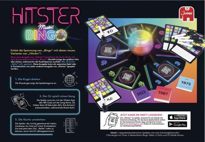 Immagine prodotto Jumbo Hitster Bingo (Tedesco)
