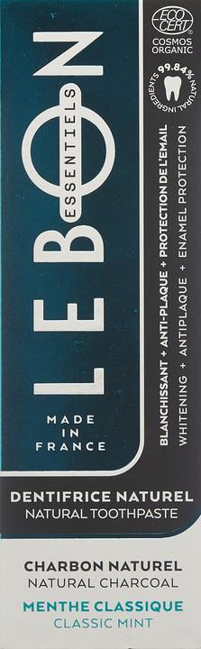 Produktbild Lebon Bio Zahnpasta Minze mit Kohle (80 ml)