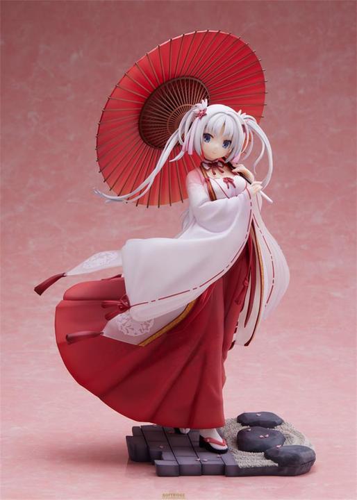 Actual product image AliceGlint Senren Banka PVC Statue 1/7 Yoshino Tomotake Limited Edition 28 cm