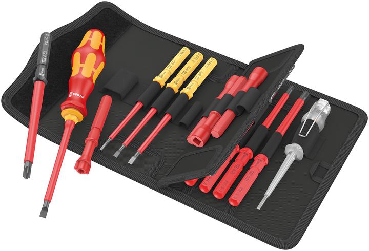 Actual product image Wera Kraftform Kompakt VDE 18 Universal 1 (Pozidriv cross recess (PZ), Cross recess, Port)