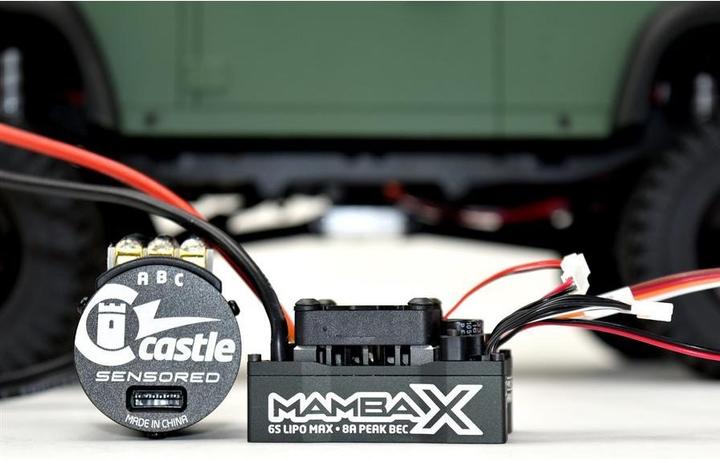 Produktbild Castle Creations Brushless-Antriebsset Mamba X Combo 1406-2850kV