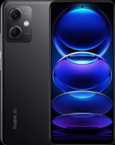 Produktbild Xiaomi Redmi Note 12 5G (128 GB, Onyx Gray, 6.67", Hybrid Dual SIM, 48 Mpx, 5G)
