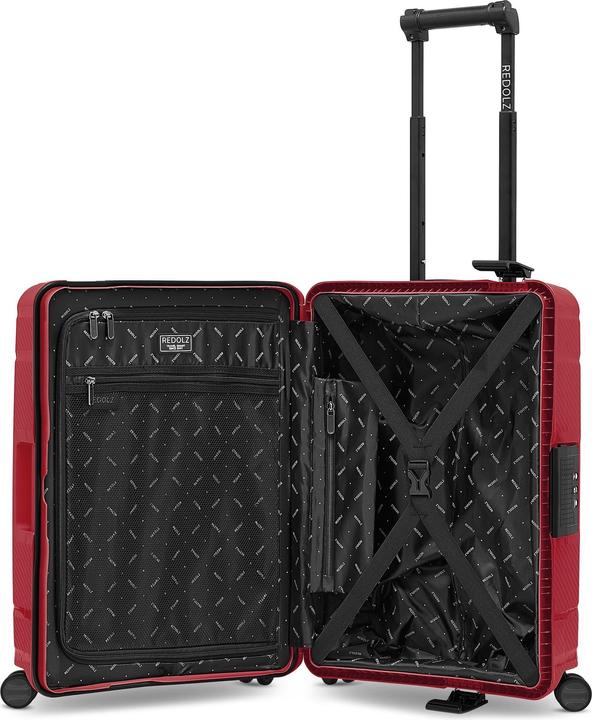 Image du produit Redolz Essentials 15 4 roues trolley cabine 55 cm avec fermeture à trois points (40 l, Bagage à main (jusqu'à 50l))