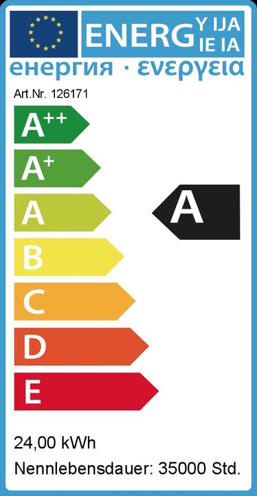 Energie-Label Synergy 21 LED Flex Strip *neutralweiss* DC12V 24W IP67 (Neutralweiss, 500 cm, Indoor, Outdoor)