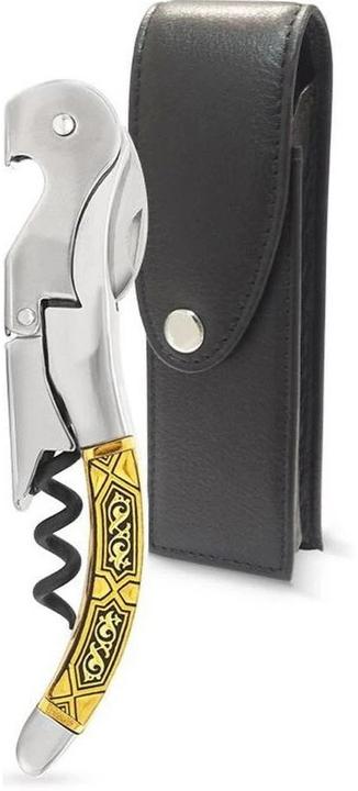 Actual product image Pulltex Un tire-bouchon DAMASQUINADO (Lever corkscrew)