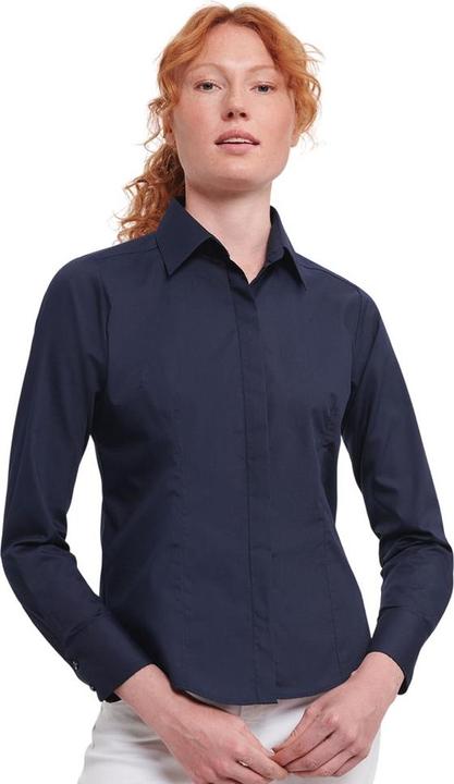Immagine prodotto Russell Camicia Aderente Facile Manutenzione Manica Lunga Donna (L)