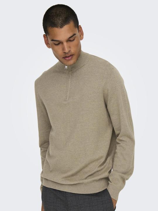 Immagine prodotto Only & Sons Maglia pullover con scollo rotondo dalla vestibilità regolare (L)