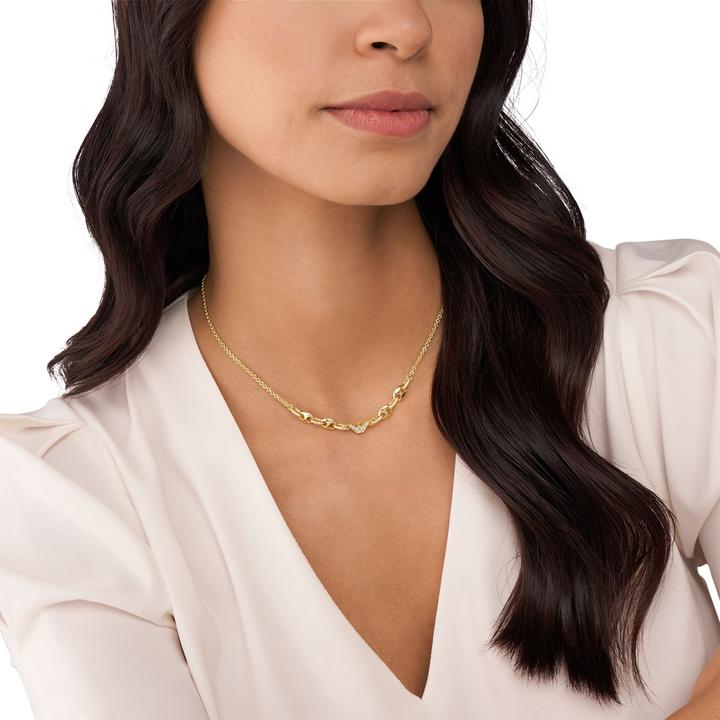 Immagine prodotto Emporio Armani Collana con logo dell'aquila (Metallo, 40 cm)