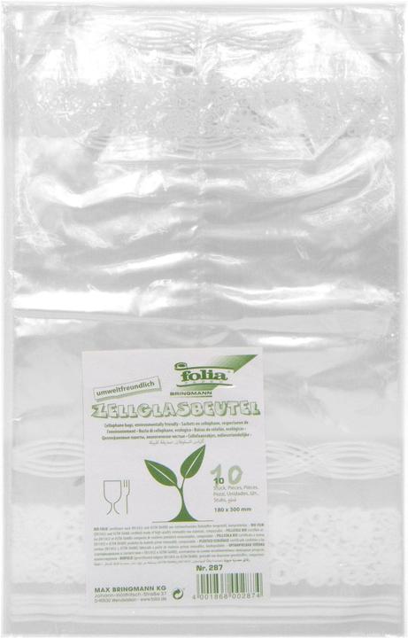 Actual product image Folia Cellophane bags with lace (10 x)