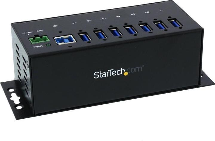 Image du produit StarTech Montage sur rail industriel (USB-B, 7 Ports)