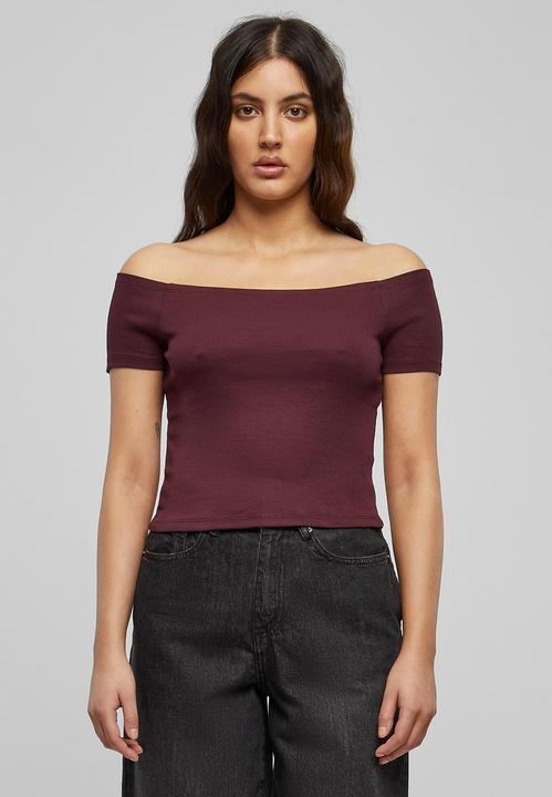Immagine prodotto Urban Classics Ladies Off Shoulder Rib Tee (S)