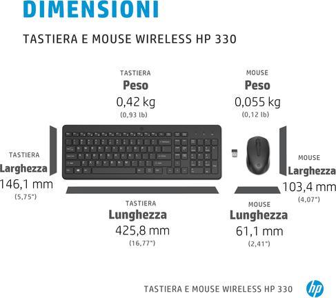 Produktbild HP 330 (DE, Kabellos)