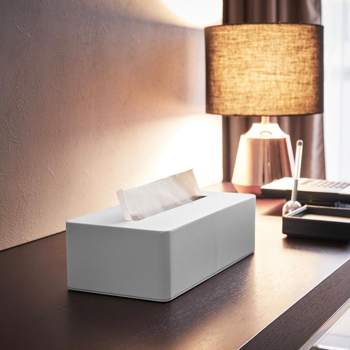 Actual product image Yamazaki TOWER tissue box