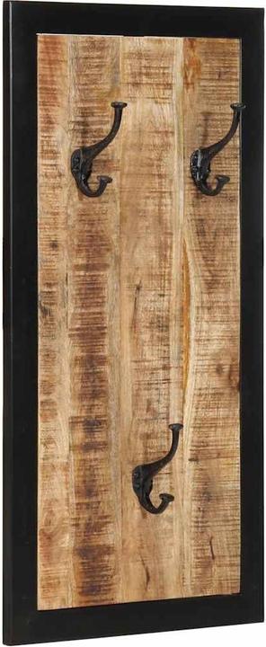 Image du produit VidaXL Porte-manteau 40x2x80 cm Bois massif rugueux Mango Patère murale