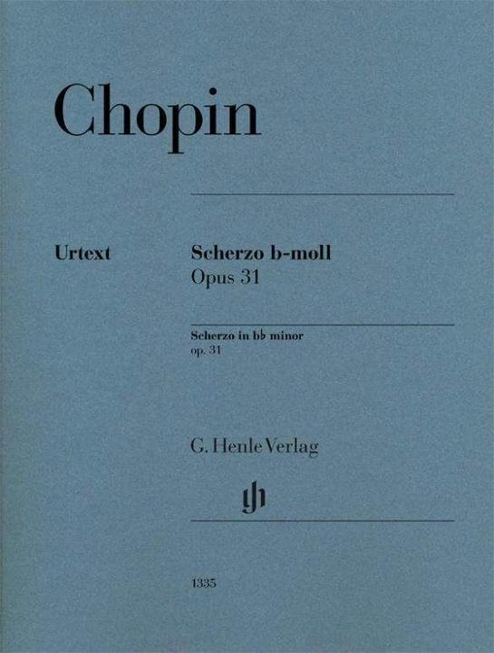 Produktbild Scherzo Nr. 2 b-moll op. 31, Urtext (Englisch, Französisch, Frédéric Chopin, Norbert Müllemann, Hans-Martin Theopold (Fingersatz), 2017)