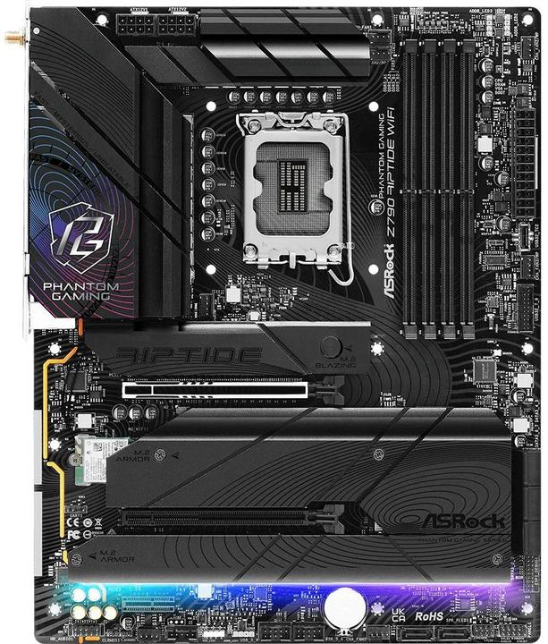 Image du produit AsRock Z790 Riptide WiFi 1700 HDMI/DP DDR5 (LGA 1700, Intel Z790, ATX)