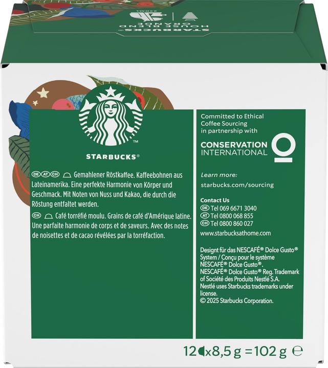 Produktbild Starbucks House Blend Grande by Nescafé Dolce Gusto Medium Roast (12 x Port.)