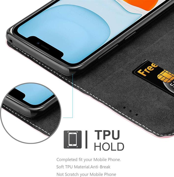 Productafbeelding Cadorabo X-Wallet hoes voor kunstleer pak (Apple iPhone 11)