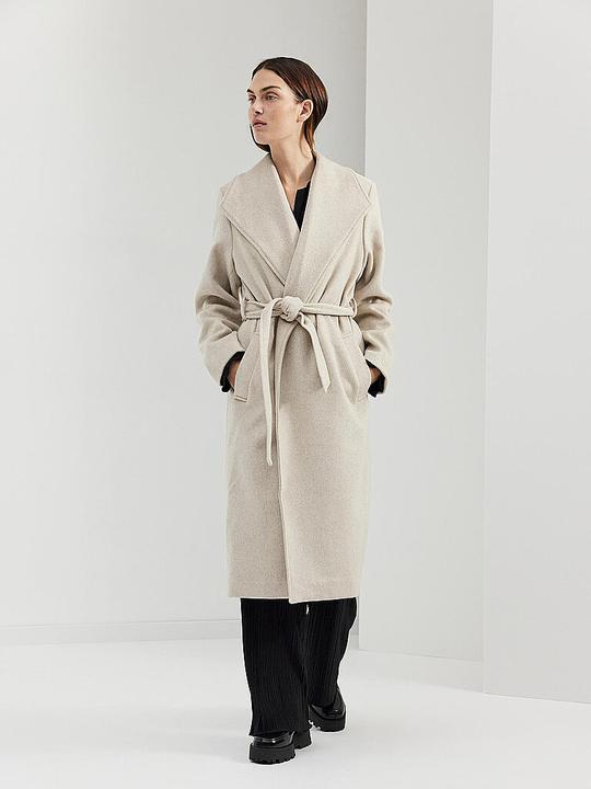 Produktbild Selected Femme Begürtelter Wollmantel (40)