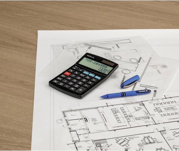Actual product image Maul Calculator MTL600 Black (Batteries)