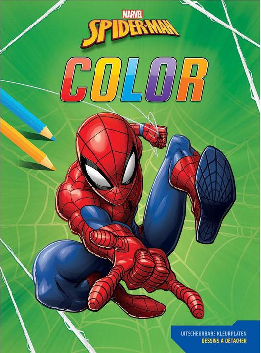 Actual product image Marvel Spider-Man colour block