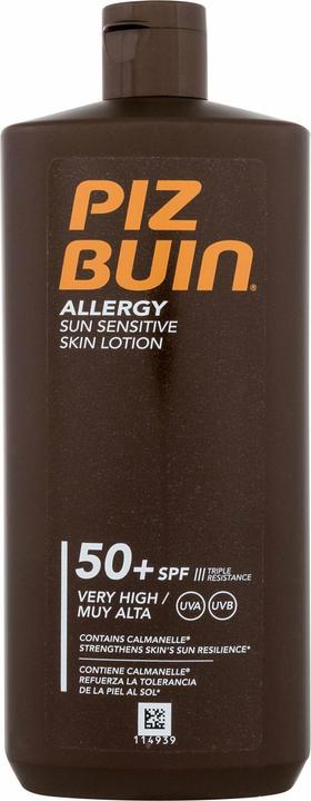 Piz Buin Allergy Sun Sensitive Skin Lotion (Sun lotion, SPF 50, 400 ml, 500 g)